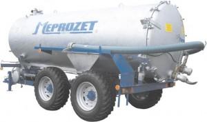 Beczkowóz Beczka MEPROZET 6000 l – 10000 l tandem