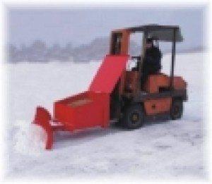 pług śnieżny do wózków widłowych