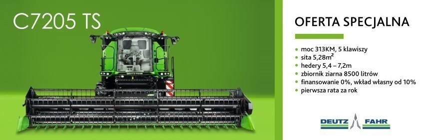 Oferta specjalna Deutz Fahr C7205 TS